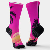 Abstract Tunnel Perspective with Two Figures Sokken (Gebogen)