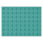 Abstract turkoois water rimpelpatroon tafelkleed (Voorkant (Horizontaal))