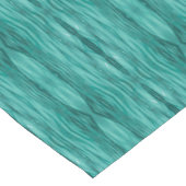 Abstract turquoise water rimpelpatroon korte tafelloper (Hoek)