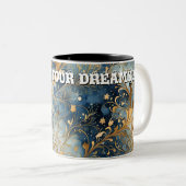 Abstract Tweekleurige Koffiemok (Voorkant rechts)