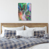 Abstract Uil Schilderen Canvas Afdruk (Insitu (Slaapkamer))
