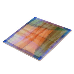 Abstract Uitzicht Tegeltje