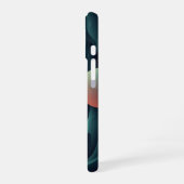 Abstract Underwater Cave iPhone 16 Hoesje (Linkerkant)