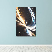 Abstract Universe Canvas Afdruk (Insitu (Houten vloer))