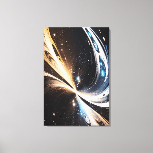 Abstract Universe Canvas Afdruk (Voorkant)