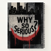 Abstract Urban Grin Art Notitieboek (Achterkant)