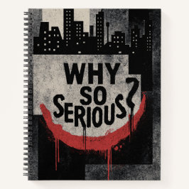 Abstract Urban Grin Art Notitieboek