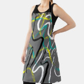 Abstract Urban: Grunge Wave Lines. Schort (Insitu)