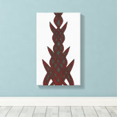 Abstract Urban Pulse Canvas Afdruk (Insitu (Houten vloer))