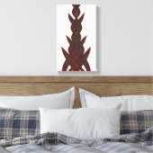 Abstract Urban Pulse Canvas Afdruk (Insitu (Slaapkamer))