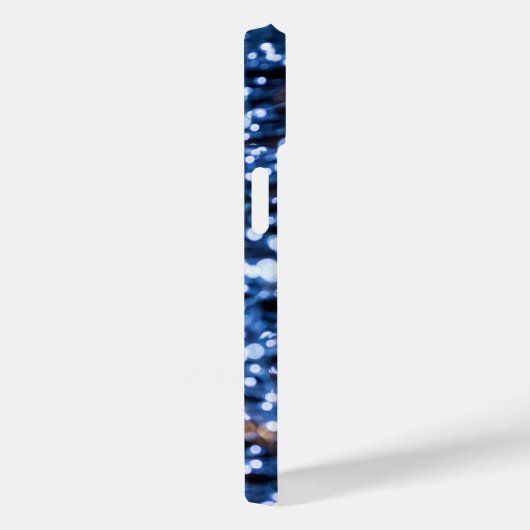 Abstract van Blue Lights iPhone Case (Achterkant / Rechts)