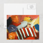 Abstract van de Circus Briefkaart (Voorkant / Achterkant)