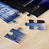 Abstract van de effecten van het centrum van Chica Legpuzzel (Zijkant)