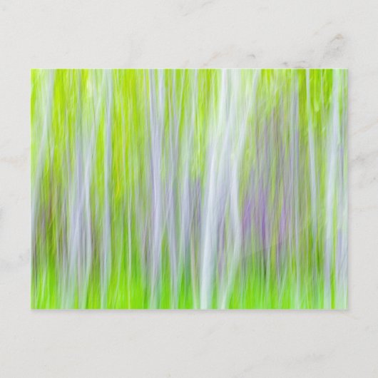 Abstract van Espenbomen | Yakima River Trail, WA Briefkaart (Voorkant)