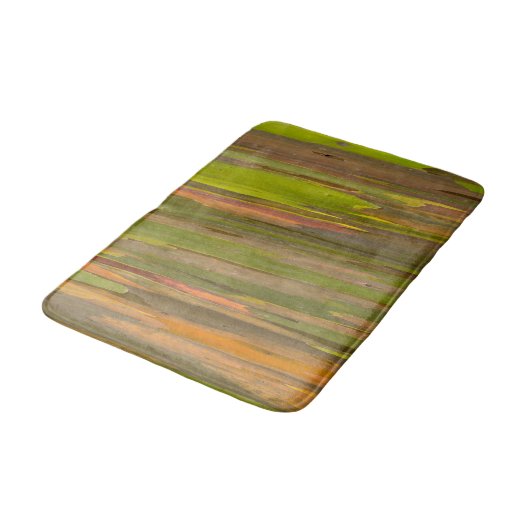 Abstract van eucalyptusbast badmat (Gekanteld)