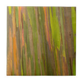 Abstract van Eucalyptusschors Tegeltje (Voorkant)