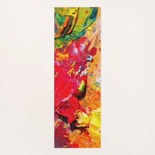 Abstract van het palet van de Tsjetsjeense kunsten Yogamat (Achterkant)