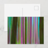 Abstract van Hoh Rain Forest in Dusk | Washington Briefkaart (Voorkant / Achterkant)