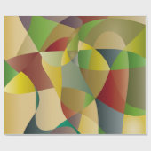 Abstract van kleurstof backgroundabstract, ab cadeaupapier (Vlak)