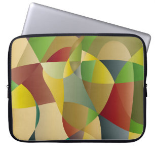 Abstract van kleurstof backgroundabstract, ab laptop sleeve