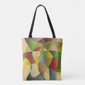 Abstract van kleurstof backgroundabstract, ab tote bag (Achterkant)