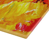 Abstract van kunstpalet snijplank (Hoek)