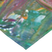 Abstract van kunstpalet tafelkleed (Gekanteld)