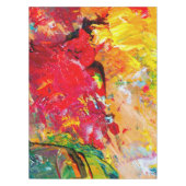 Abstract van kunstpalet tafelkleed (Voorkant)