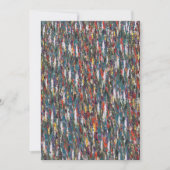 Abstract van Odilon Redon's Bouquet Bedankkaart (Voorkant)