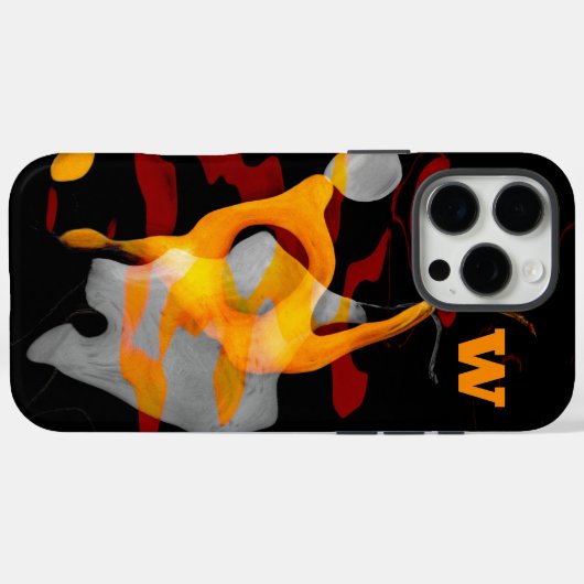Abstract van peren Case-Mate iPhone case (Achterkant (horizontaal))