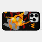 Abstract van peren iPhone hoesje (Achterkant horizontaal)