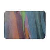 Abstract van regenbooggbomen badmat (Voorkant)