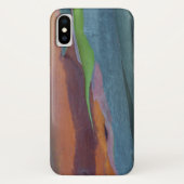 Abstract van regenbooggbomen Case-Mate iPhone case (Achterkant)