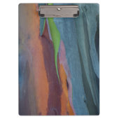 Abstract van regenbooggbomen klembord (Voorkant)