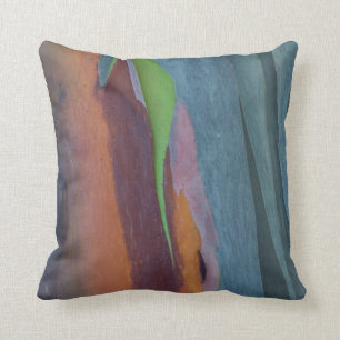 Abstract van regenbooggbomen kussen