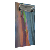 Abstract van regenbooggbomen mini klembord (Schuin)