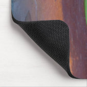 Abstract van regenbooggbomen muismat (Hoek)