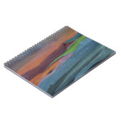 Abstract van regenbooggbomen notitieboek (Linkerzijde)