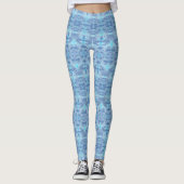 Abstract van schilder leggings (Voorkant)