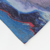 Abstract vape-werpdeken fleece deken (Hoek)