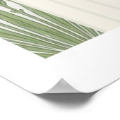 Abstract varenblad poster (Hoek)