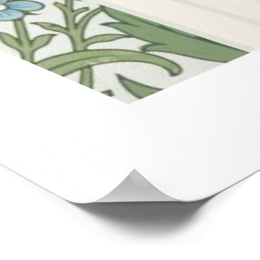 Abstract varenblad-Poster Poster (Hoek)