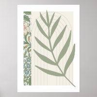Abstract varenblad-Poster