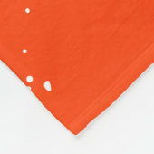 Abstract varkensgeluk fleece deken (Hoek)