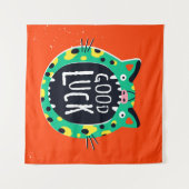 Abstract varkensgeluk wandkleed (Voorkant (horizontaal))