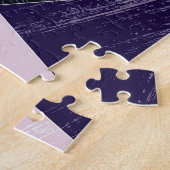 Abstract veelhoekpatroon, kleurrijke driehoeken. legpuzzel (Zijkant)