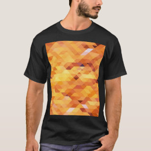 Abstract veelkleurig, laag polymozaïek. t-shirt