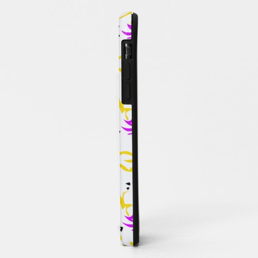 Abstract veelkleurig neonpatroon Case-Mate iPhone case (Achterkant/links)