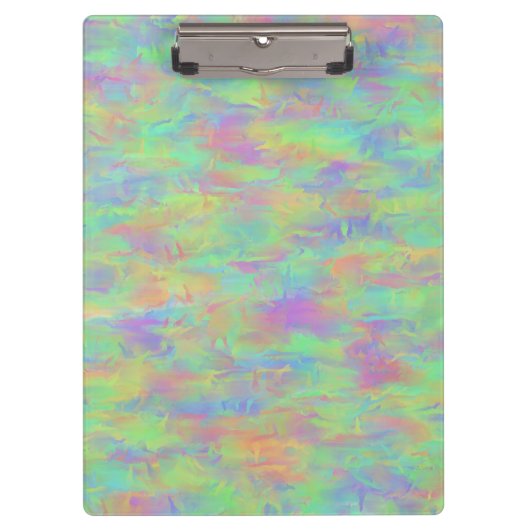 Abstract veelkleurig patroon klembord (Voorkant)