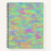 Abstract veelkleurig patroon notitieboek (Voorkant)